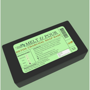 Detox Charcoal Soap Base – For Deep Cleansing - D Roots Wellness